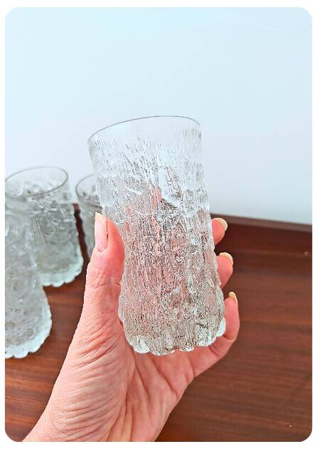 Service à boissons vintage Italien Borgonovo "Nevada" – 7 pièces