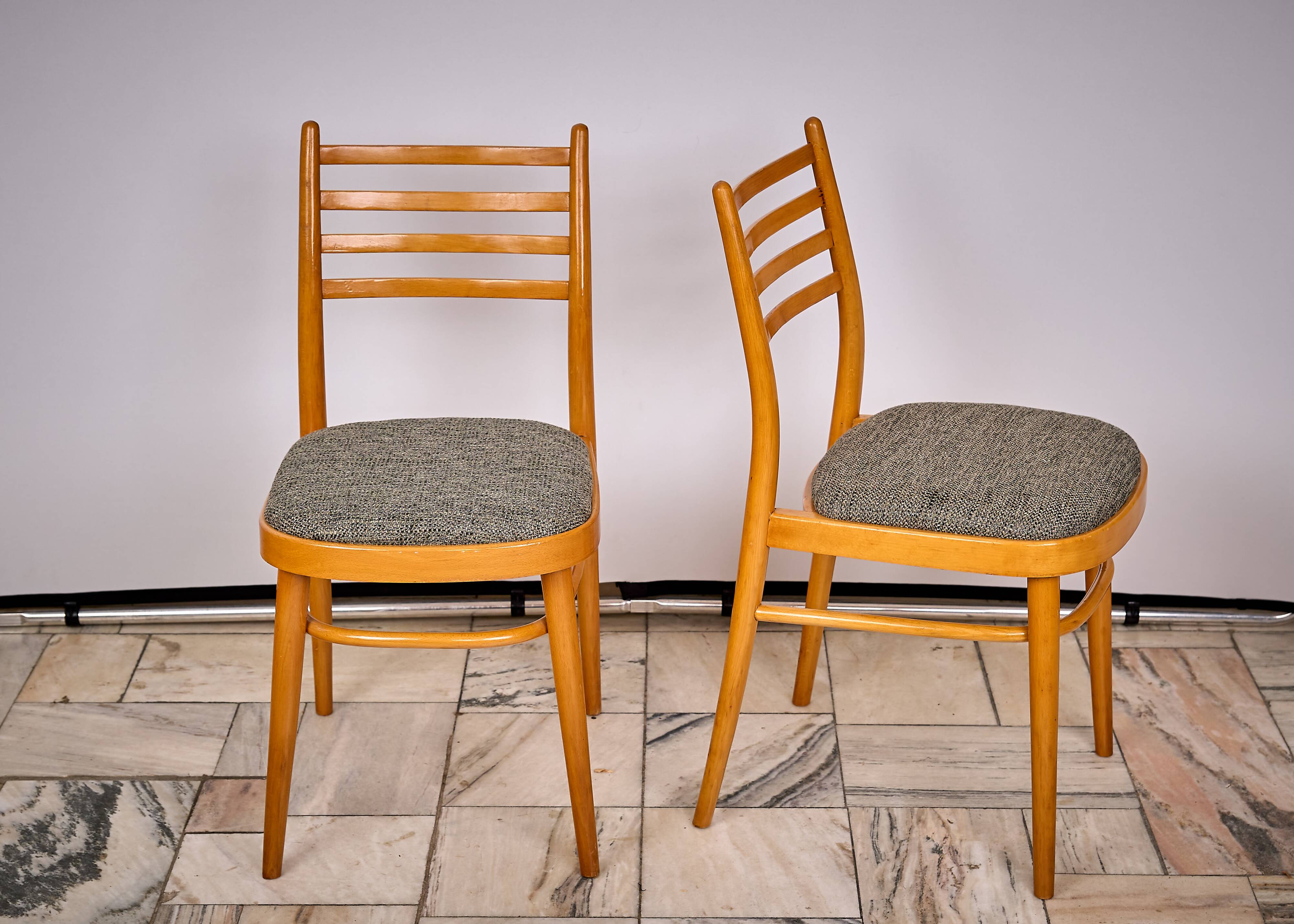 Set of 4 chairs designed by Antonin Suman for TON Czechoslovakia, 1960s