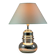 Vintage eglomisé glass lamp, 1970