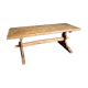 Monastery table, solid wood, country - farmhouse table