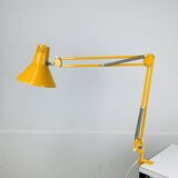 Habitat vintage articulated architect's lamp, yellow metal