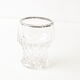 Moulded glass vase