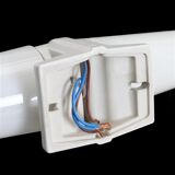 IFÖ / Sigvard Bernadotte “6060” wall lamp / Ceramic / Glass / Bathroom / Mid-century modern design / 1960s