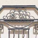 Pair of Art Deco wrought iron doors, circa 1925