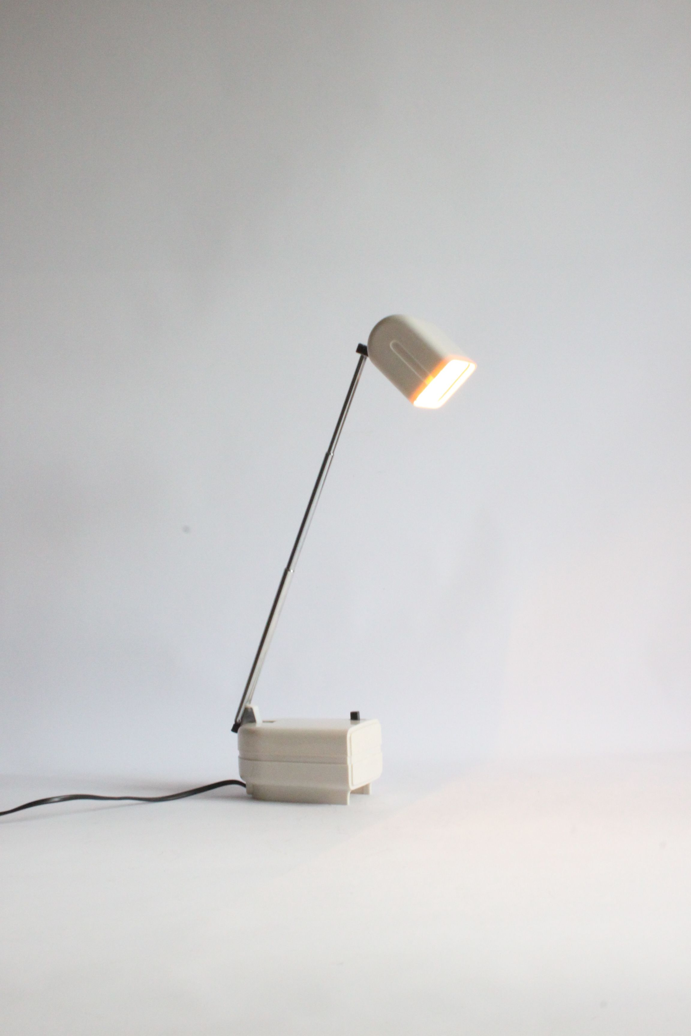 Telescopic bedside or wall lamp, 1960s.