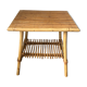 Small table, bedside table, end of sofa, rattan