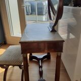 mahogany and marble empire dressing table
