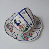 HB Quimper 2 cups and saucers