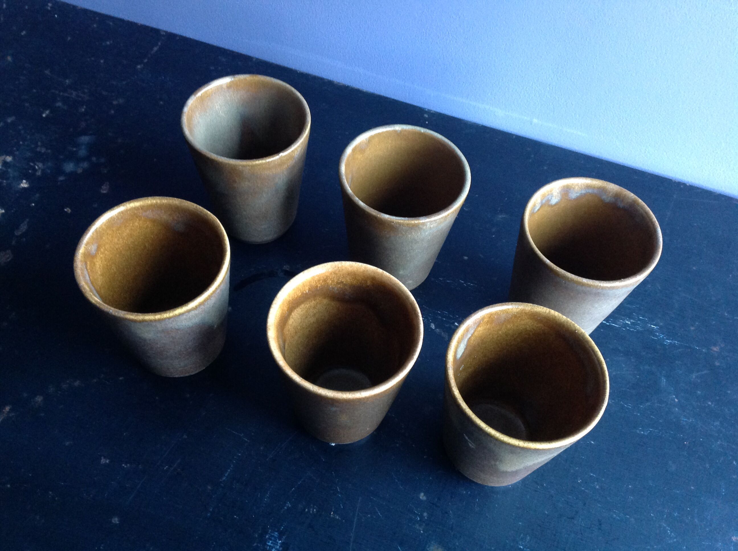 Sandstone cups