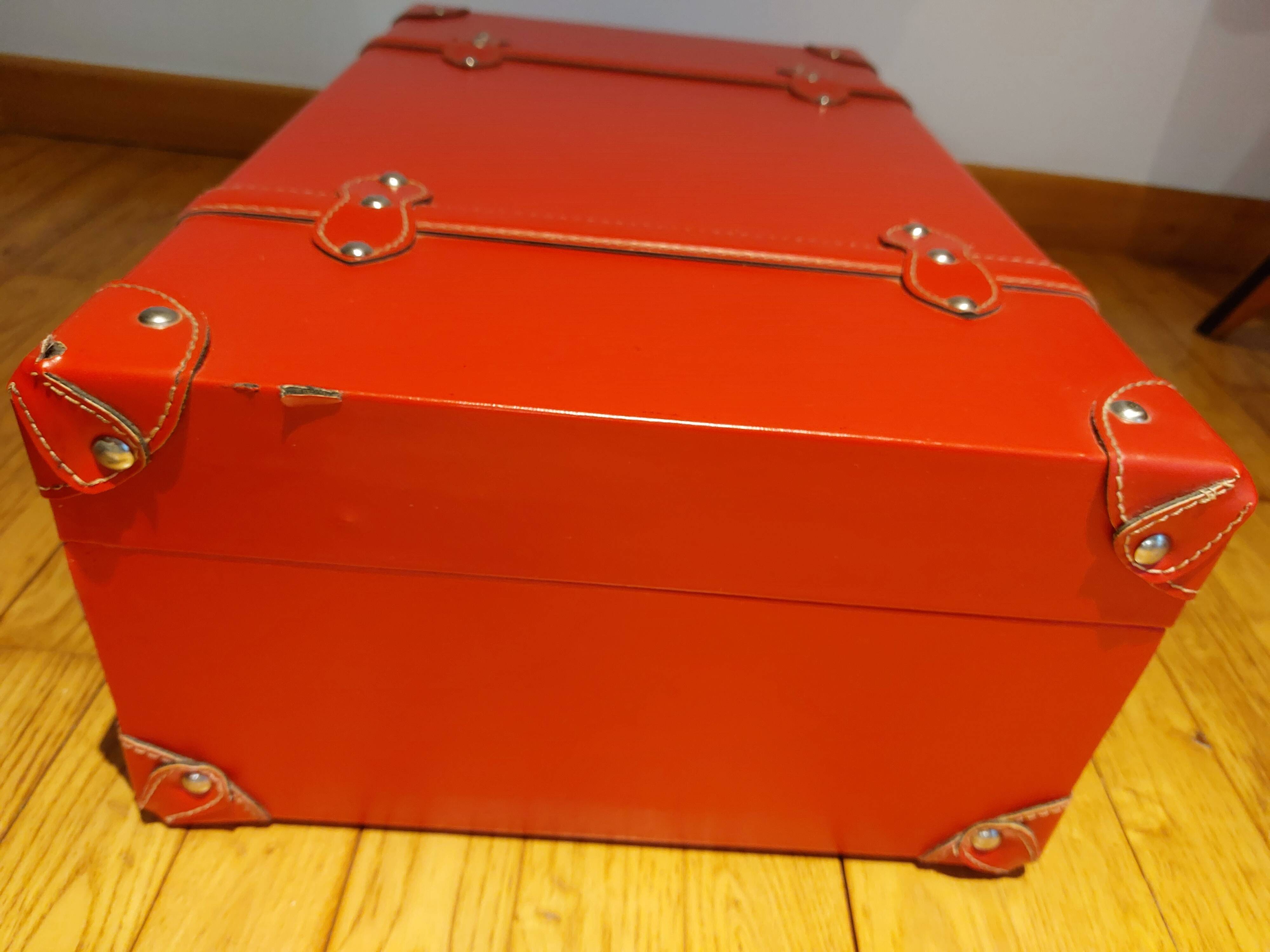 Red suitcase