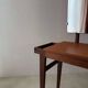 Vintage mahogany teak dressing table 1960s