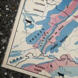 Old MDI map Germany Agricultural and vintage population