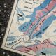 Old MDI map Germany Agricultural and vintage population