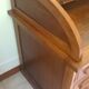 American desk with oak curtain