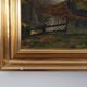 Peinture « The Forest Mill », design scandinave, années 1970, de C. May