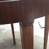 1930 art deco wood marquee pedestal table