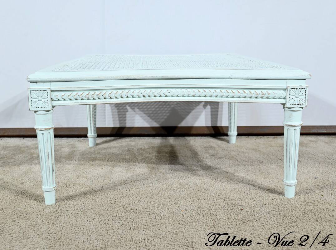 Broken Beech Duchess with Rechampi, Louis XVI style – 2nd part of the 19th century