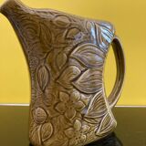 Sarreguemines water jug in slipware