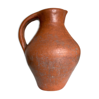 Vase pitcher XL in potter's terracotta 1960