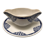 Saucière signed Moulin des Loups Hamage Orchies Nord France model Pantin