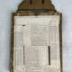 18th century mirror, Louis XVI period, gilded carved wood