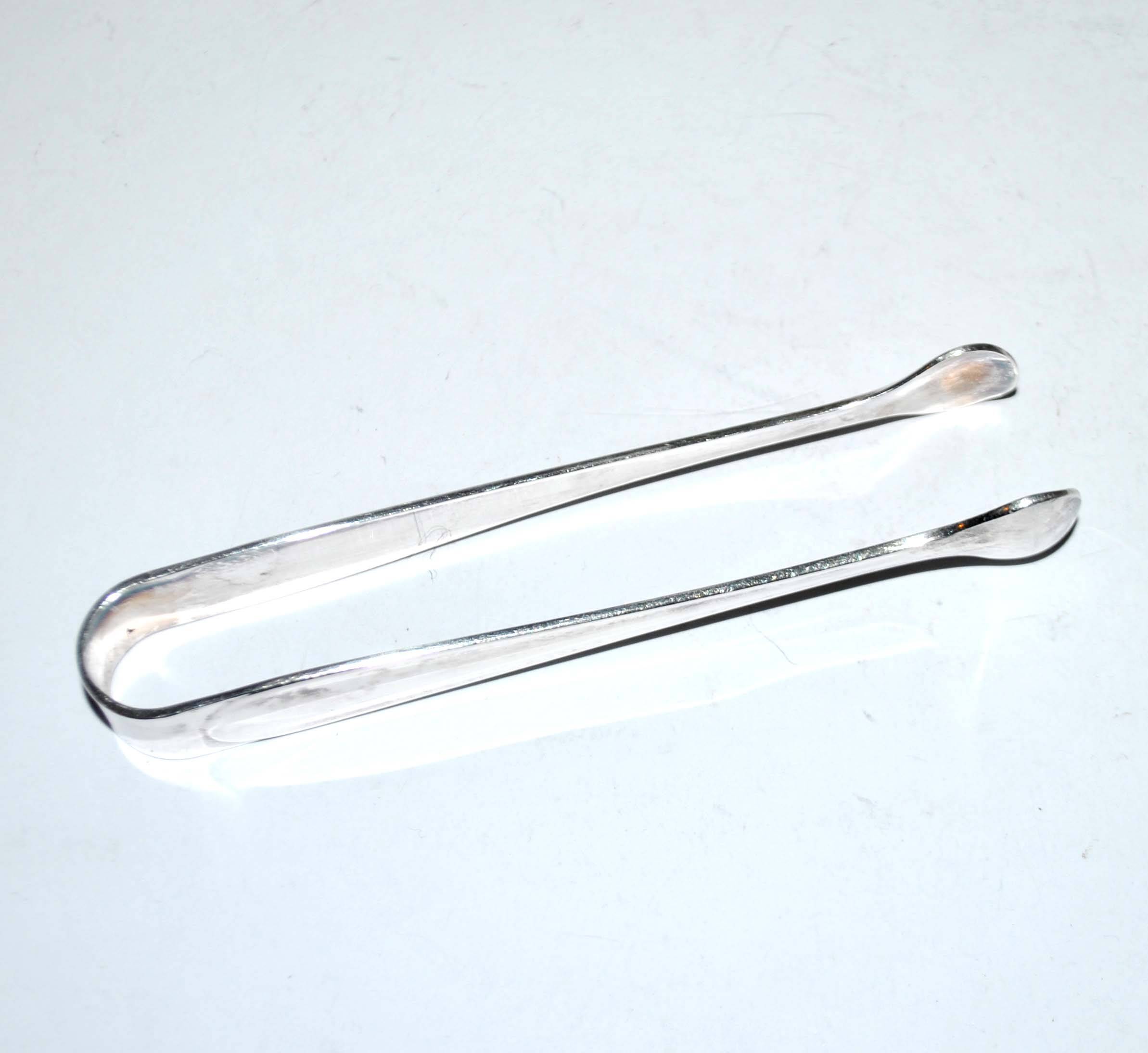 CHRISTOFLE Sugar tongs in silver metal - Professional silverware "Christofle Hotel"
