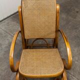 Rocking-chair Thonet 1900 cannage