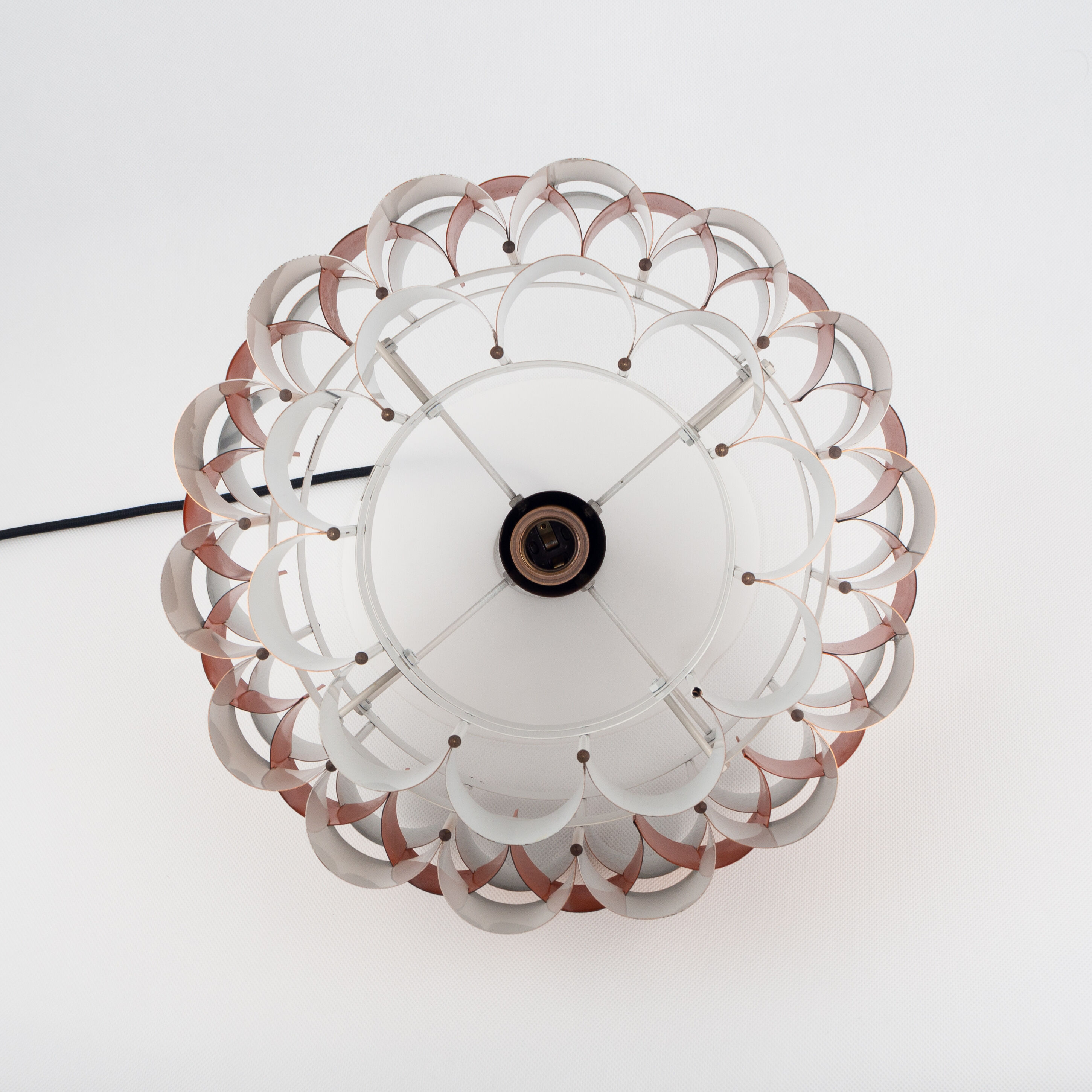 Danish vintage pendant lamp by Werner Schou, Coronell Elektro, 1960s