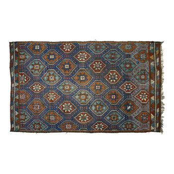 Anatolian handmade kilim rug 290 cm x 176 cm