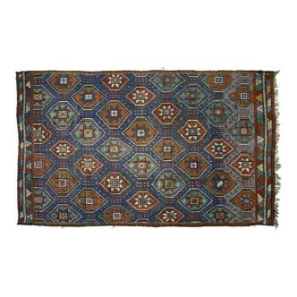 Tapis kilim artisanal anatolien 290 cm x 176 cm