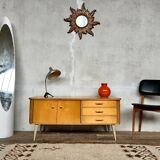 Vintage Scandinavian TV cabinet sideboard