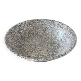Italian speckled stoneware salad bowl
