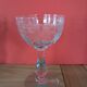 Wine guilloche glasses from the years 1900/1903.