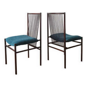 Paire de chaises design Brésilien, Joaquim Tenreiro, 1950