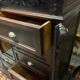 Antique writing desk with drawers