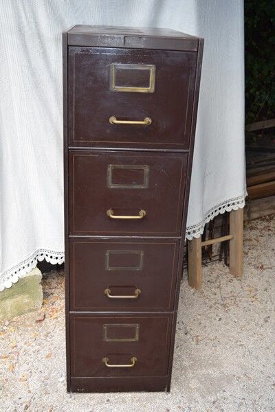 4 drawers of the 50s/60s metal furniture
