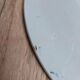 Old flat plate Gien 1860-1871 – blue earthenware decoration – 19th century