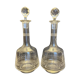 Paire de carafes anciennes