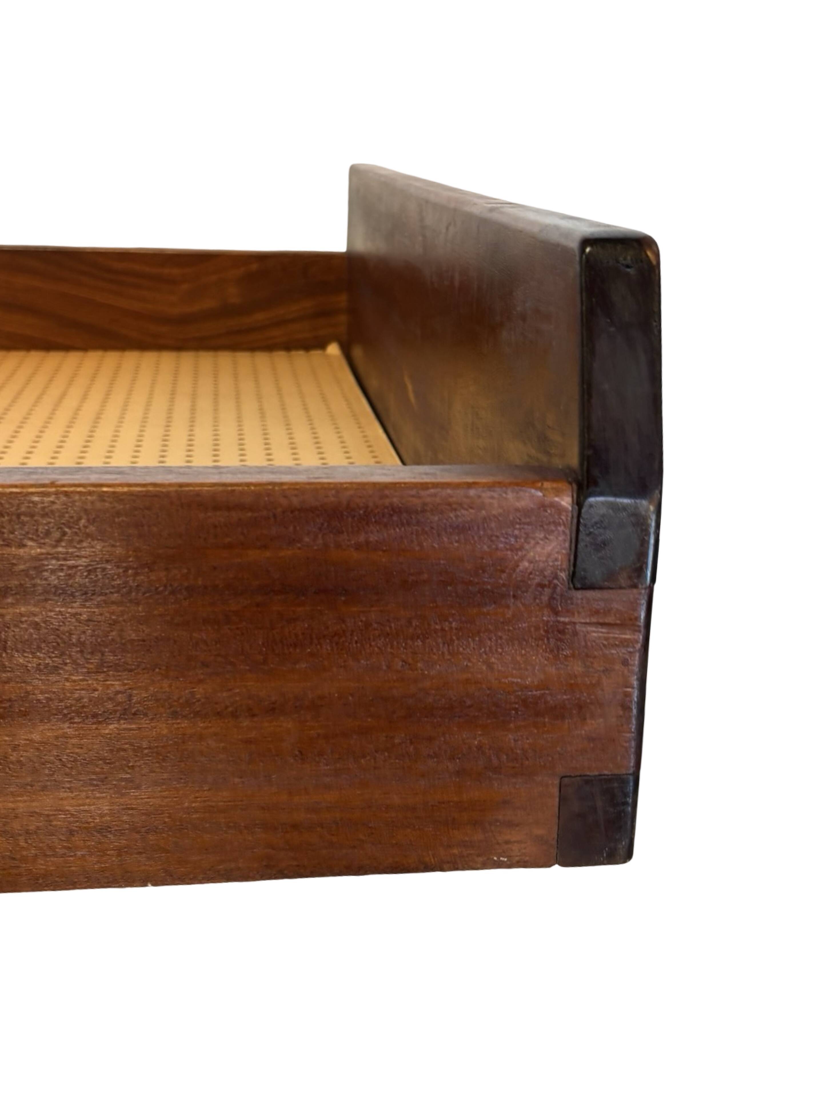 Vintage daybed minimalist design in Teak  960s