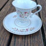 Set of 6 Limoges Haviland porcelain cups
