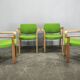 Set of 4 Danish Oak Armchairs by Magnus Olesen, 1960s