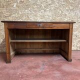 Pitch pine shop counter
