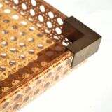 Plexi tray and cannage