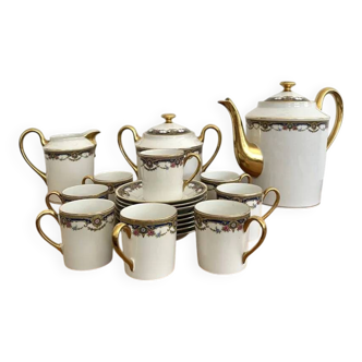 Fine porcelain coffee service