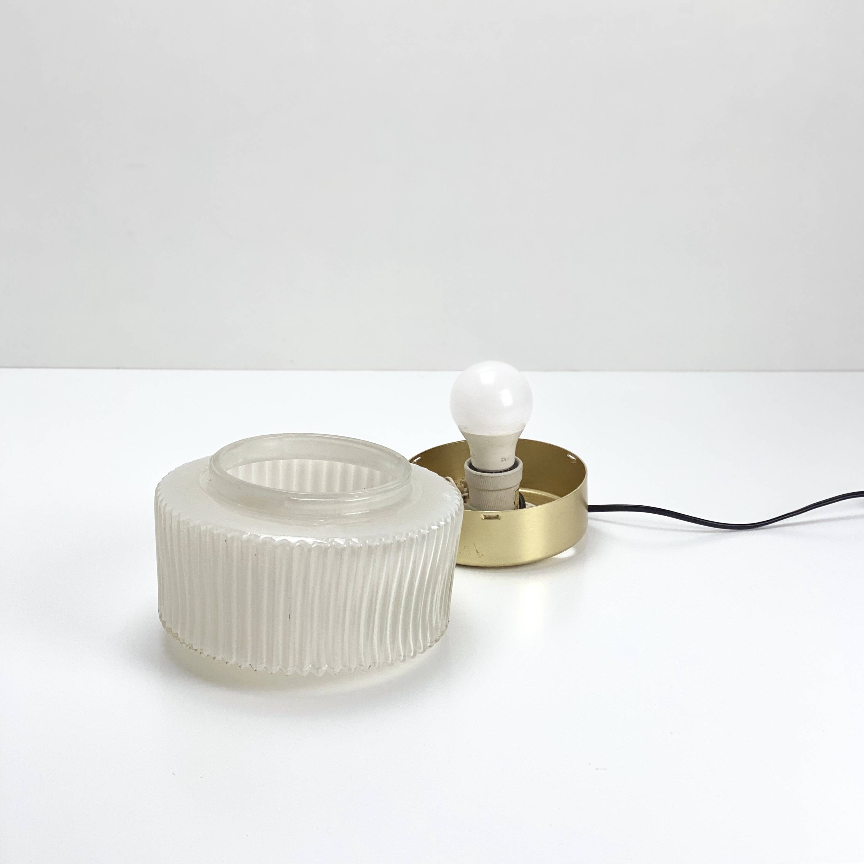 Lamp, wall or ceiling light, vintage, 1968-70
