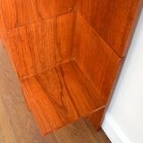 Wall unit / Scandinavian teak library 1970s