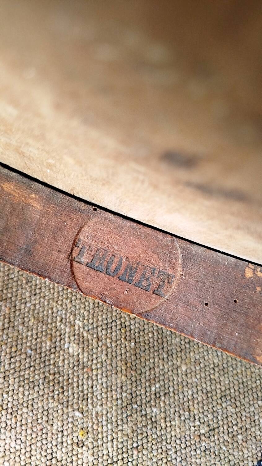 Thonet Omega chair pair