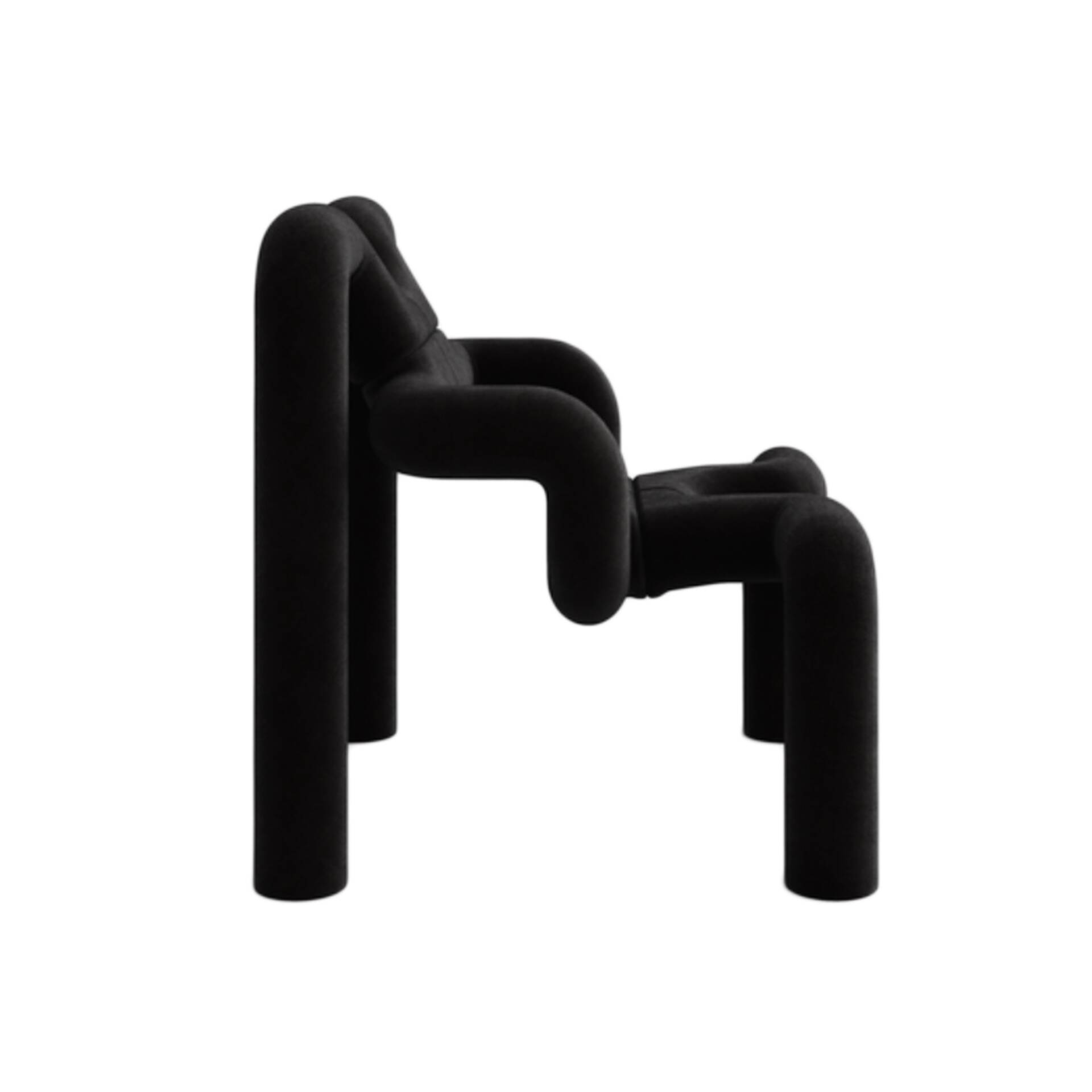 Contemporary Pair of Armchairs Mod Ekstrem Designed by Terje Ekstrom