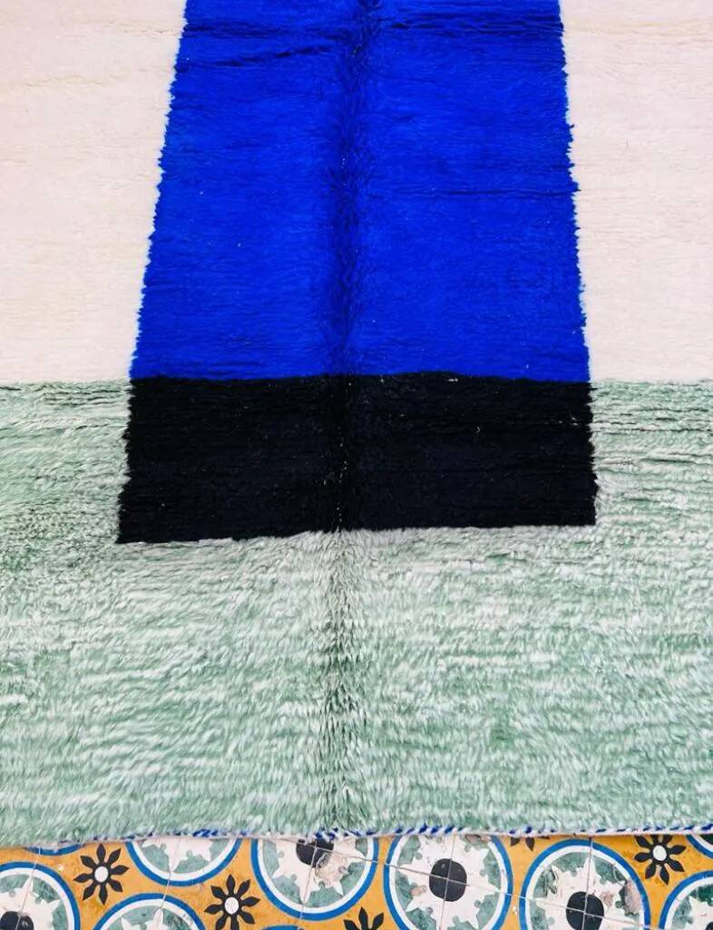 Handwoven Moroccan rug 3x2 m