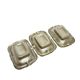 20th century art nouveau fish bones pads, Poland, 1890s, set of 3